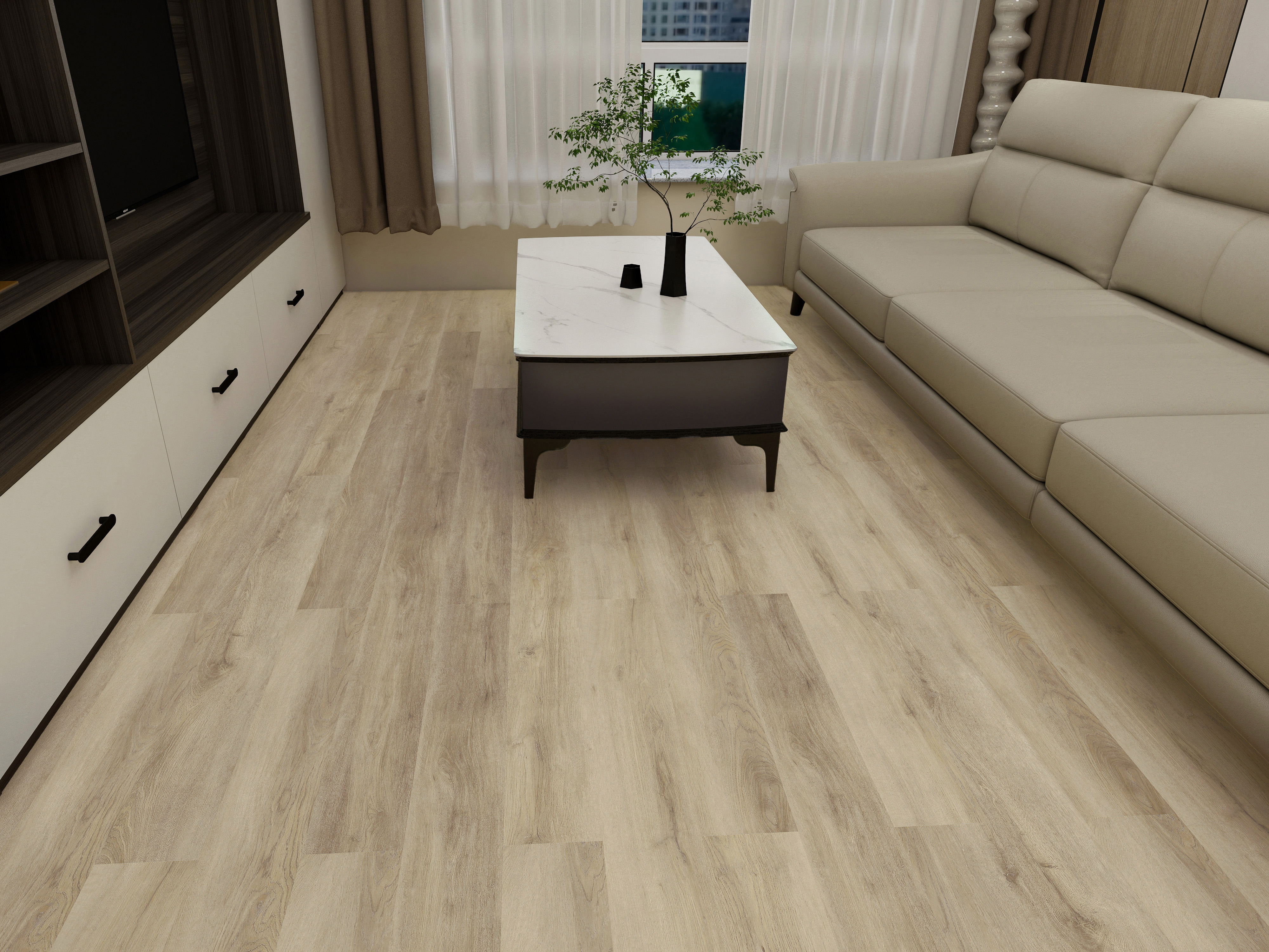 Замковый виниловый пол SPC Aquamax Advant 68083 Дуб Аруба 1220x151x4.5 мм, упаковка 2,211 м Aquamax фото 2