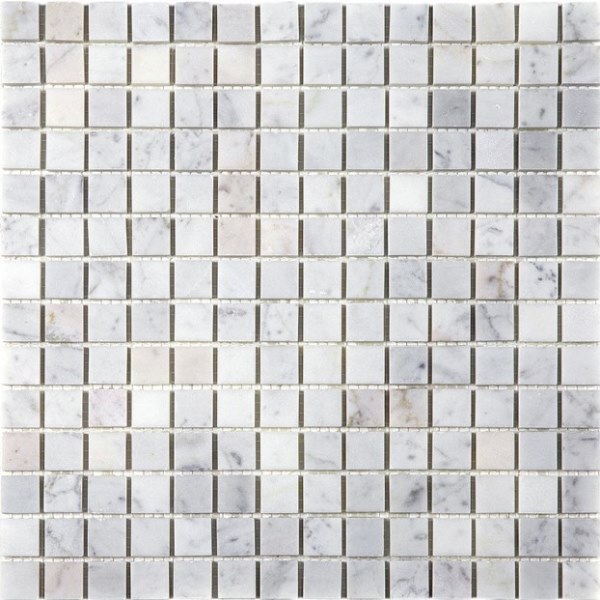7M088-20P (Carrara) мозаика Мрамор 20x20 305х305 Natural
