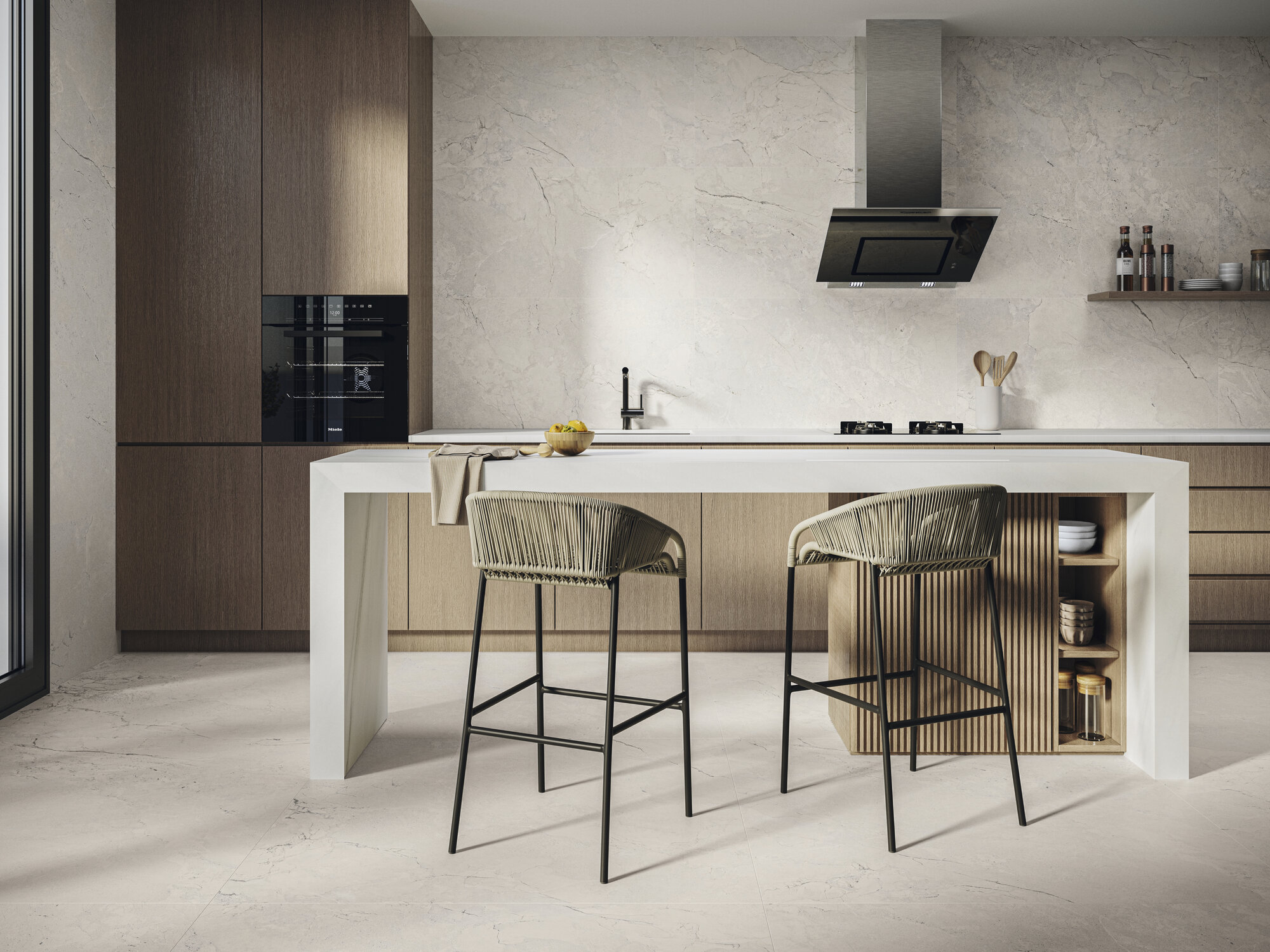 A044973 Alloy Cream Matt Rect 60x120 Ape Ceramica фото 3