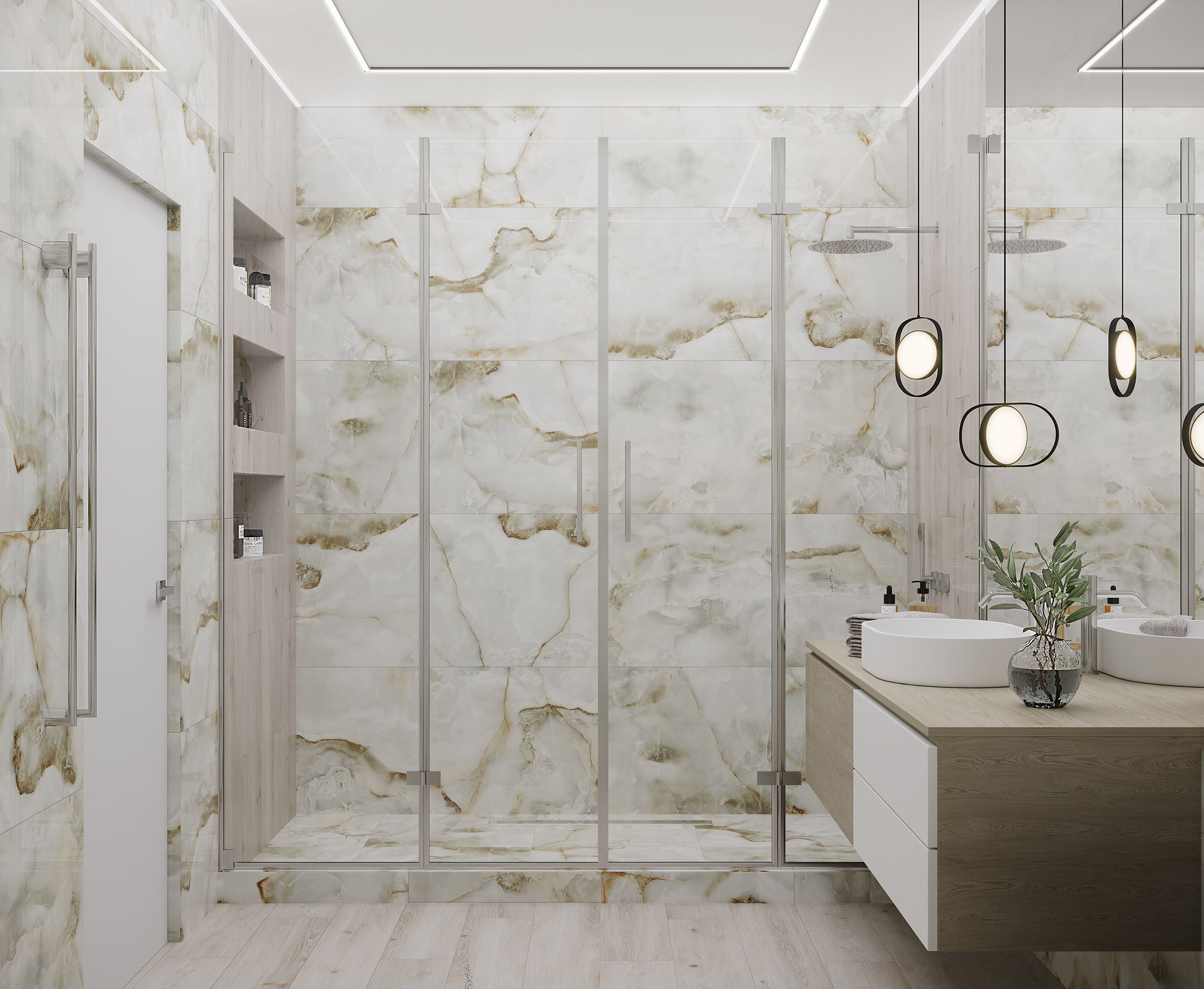 Musica Green Полированный 60x120 Laparet