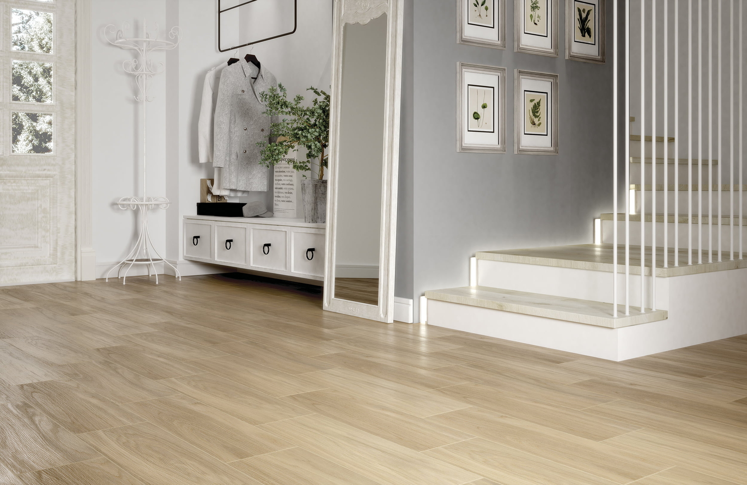 C-CV4M012D Chesterwood бежевый 18.5x59.8 Cersanit