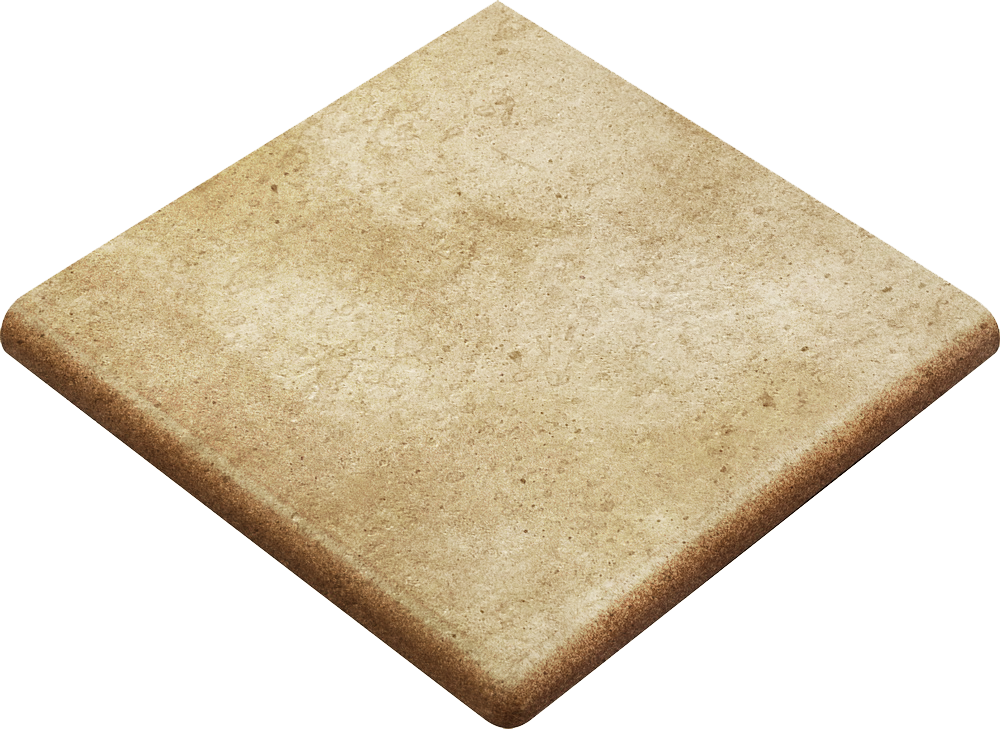 Ступень угловая Rounded Stair-tread Corner Beige 33*33 Gres de Aragon