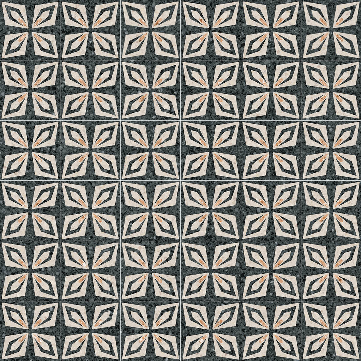 4FCE Vietri-R Negro 20x20 VIVES