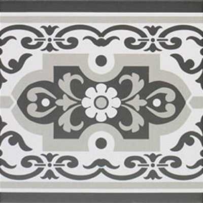 Normandy Cenefa Black 20х20 Mainzu
