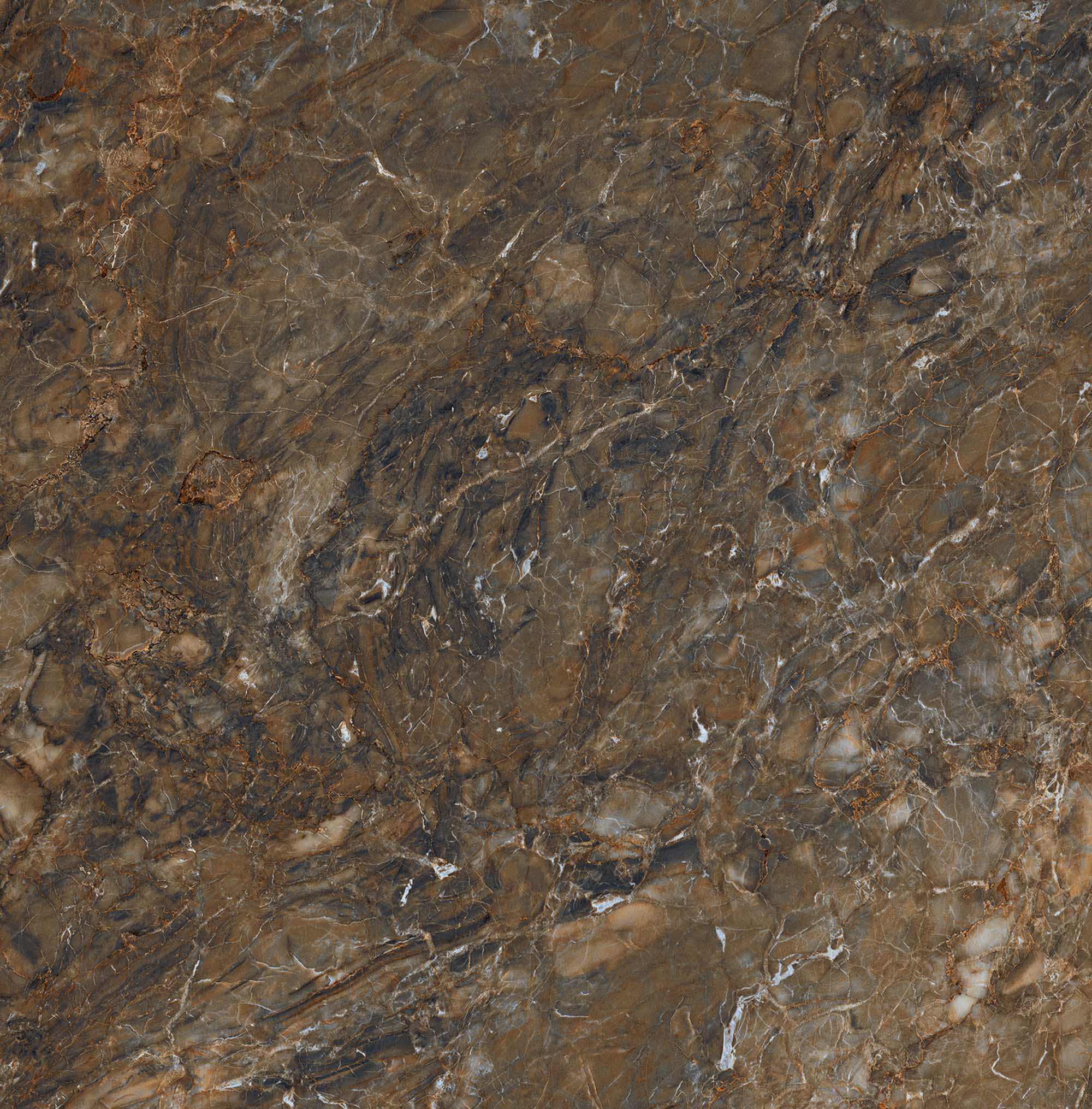 BR04 Bernini Dark Brown Неполированный Рект. 80х80х10 Estima фото 8