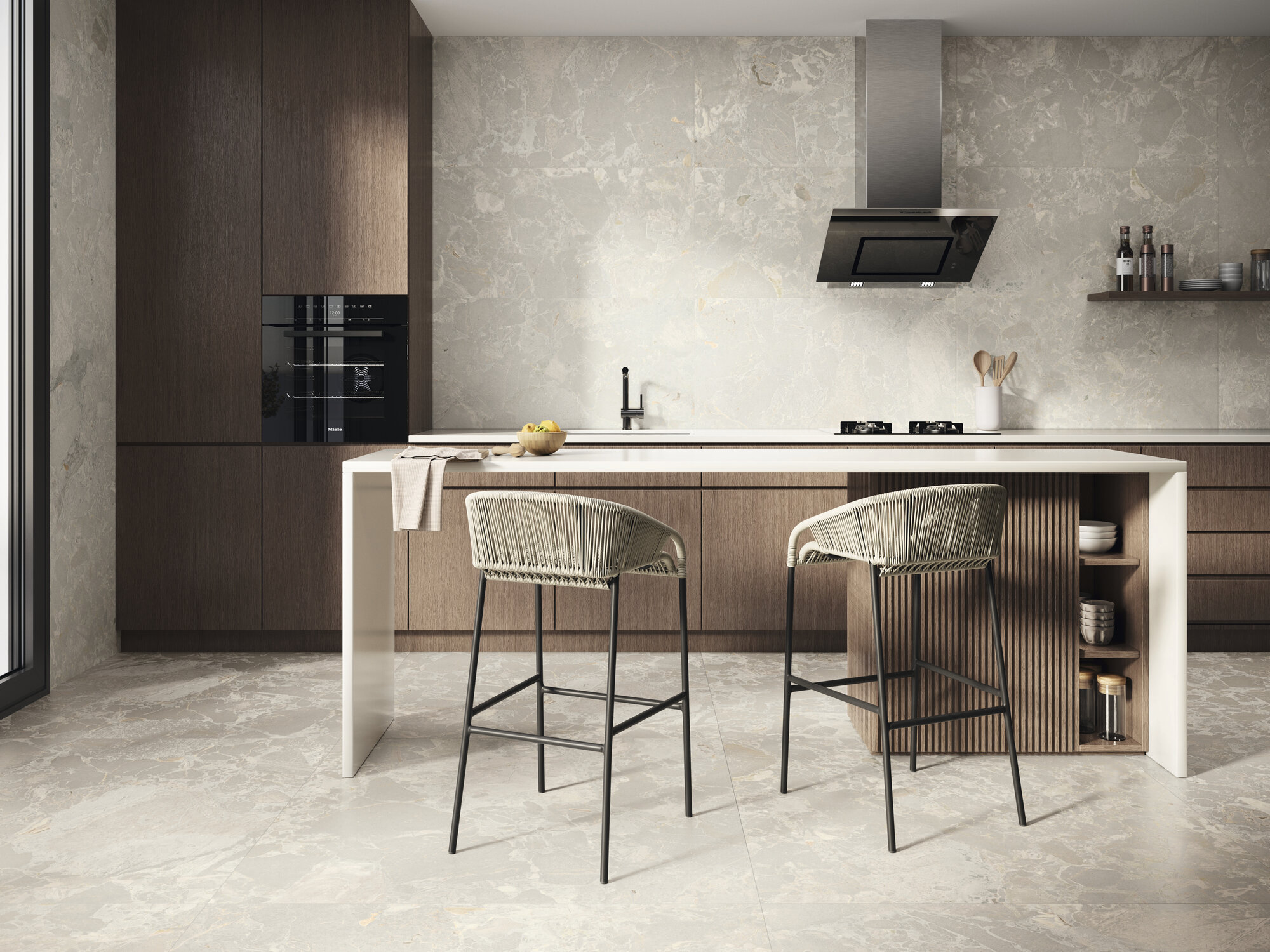 A040242 Aurora Taupe Honed Rect 60x120 Ape Ceramica