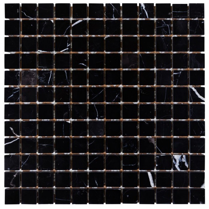 DAO-605-23-8 Nero Marquina 2.3х2.3 30х30 DAO