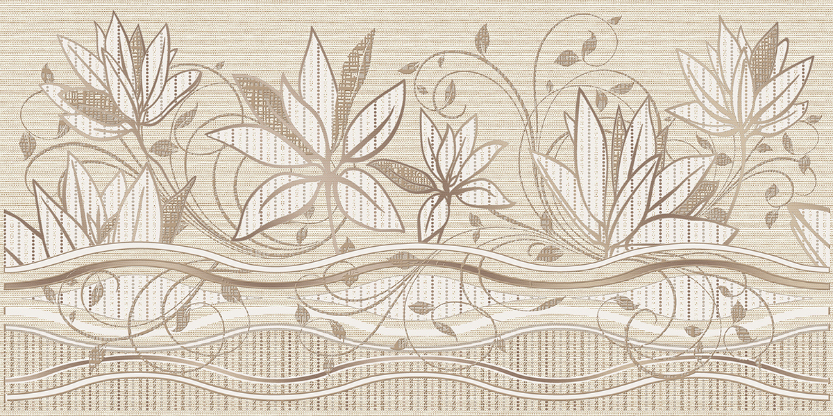 588472001 Декор Romanico Flora 31,5x63 Azori