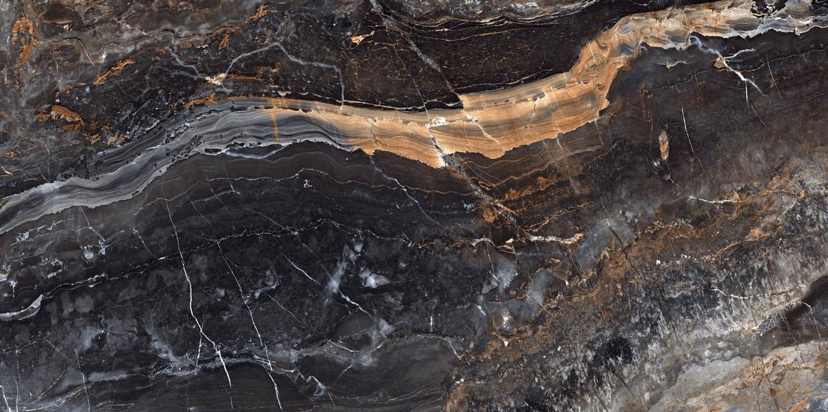 N20331 Lawa Nero Polished 60x120 Neodom фото 5