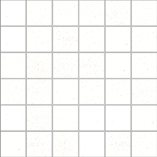 LOOKBACK WHITE LAP MOSAICO 5х5 29.75x29.75 Land Porcelanico