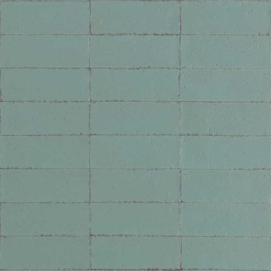 RAEY Glace Turchese Glossy 7,5x20 Ragno Marazzi
