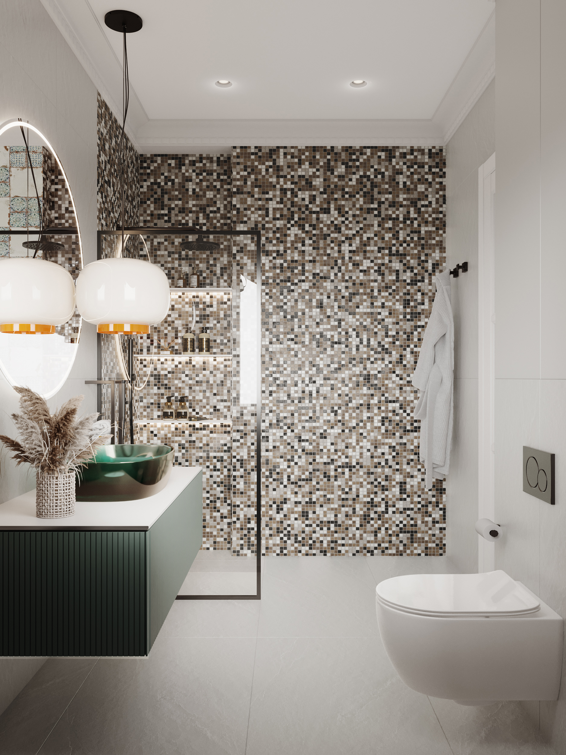 Green glass (стекло) 25*25 300*300 Bonaparte фото 8