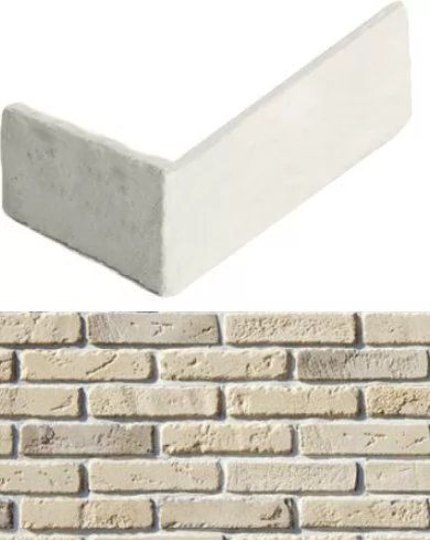 335-15 Йорк брик угол 8x17,5x4,7 White Hills
