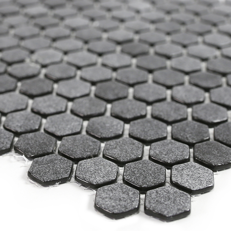 STP-GR009-HEX стекло (25) 300х300 Natural