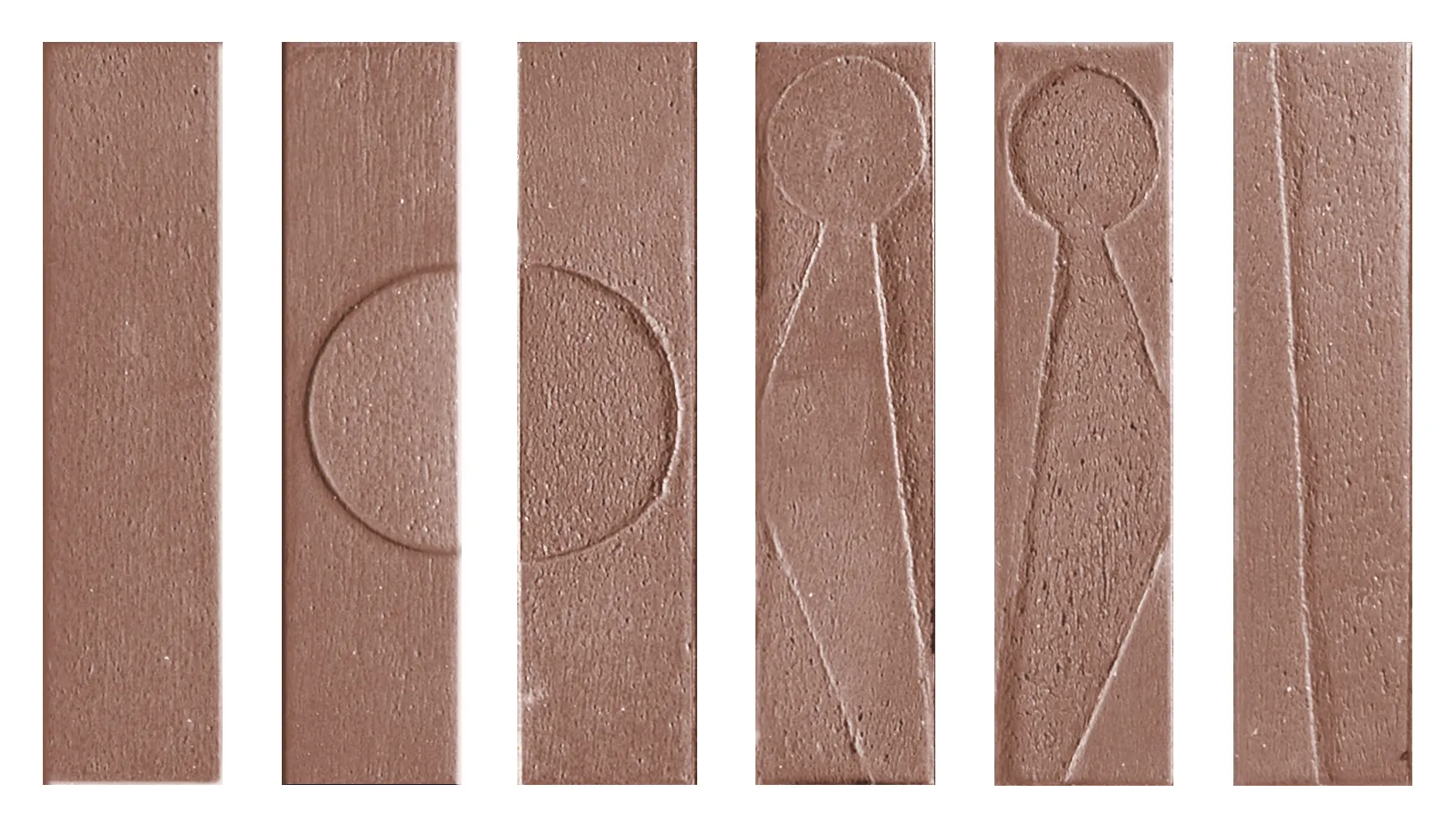 118623 Koine Alphabet Ossido 4,5x18,6 Settecento