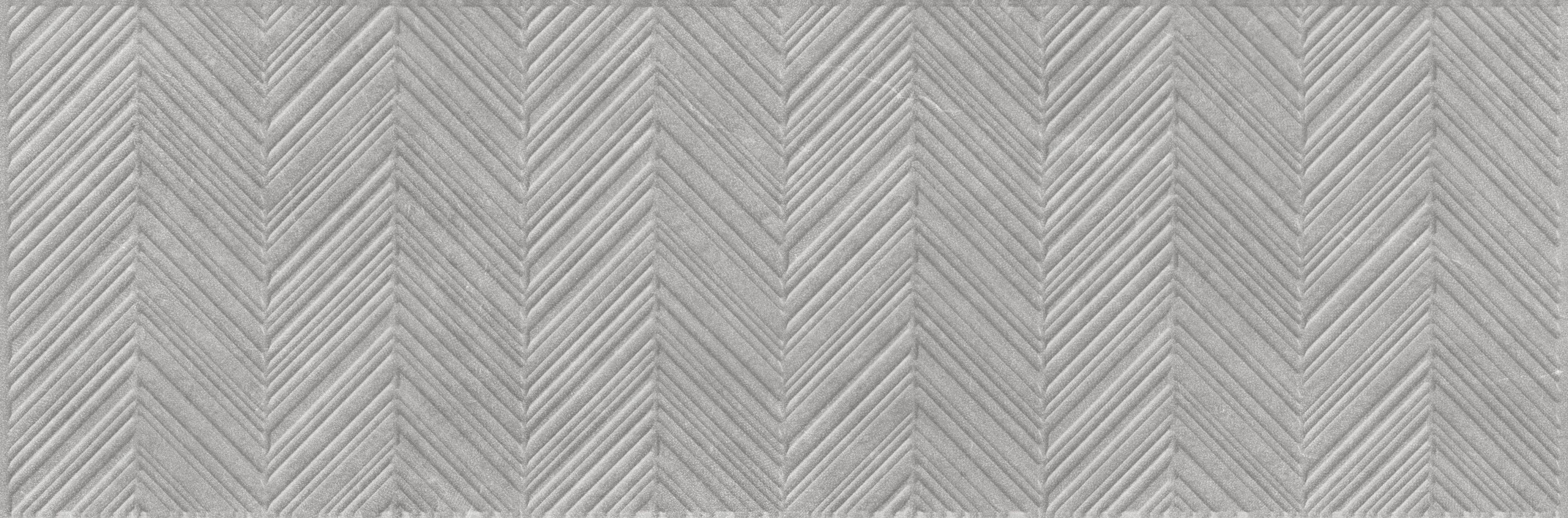 239 Ройс Грэй рельеф ёлочка 32,5x100 Eurotile Ceramica фото 3