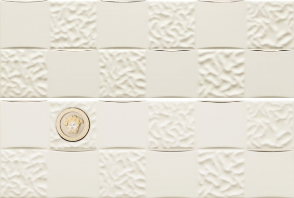 68850 Bianco Acqua/Dama Platino Mix 25x75 Versace (Gardenia Orchidea)