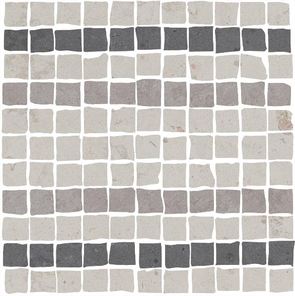 MBS009 Про Лаймстоун Спакко 3 мозаичный матовый 20х20 Kerama Marazzi