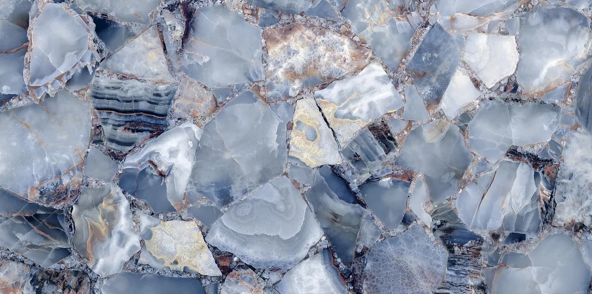 Ancient Ice High Glossy 60x120 Art Ceramic