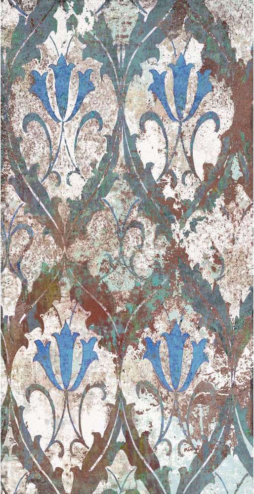 8WF07PT COTTOTAGINA PAINTED RED 30.5X61 Tagina Ceramiche