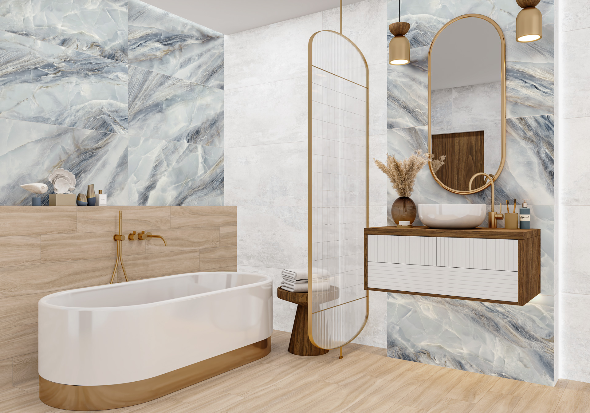 D60227M Estelle Beige карвинг 600x600x9.5 Delacora