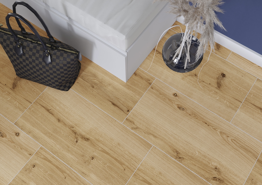 WS5A156 Плинтус Woodhouse темно-бежевый 7x59,8 Cersanit