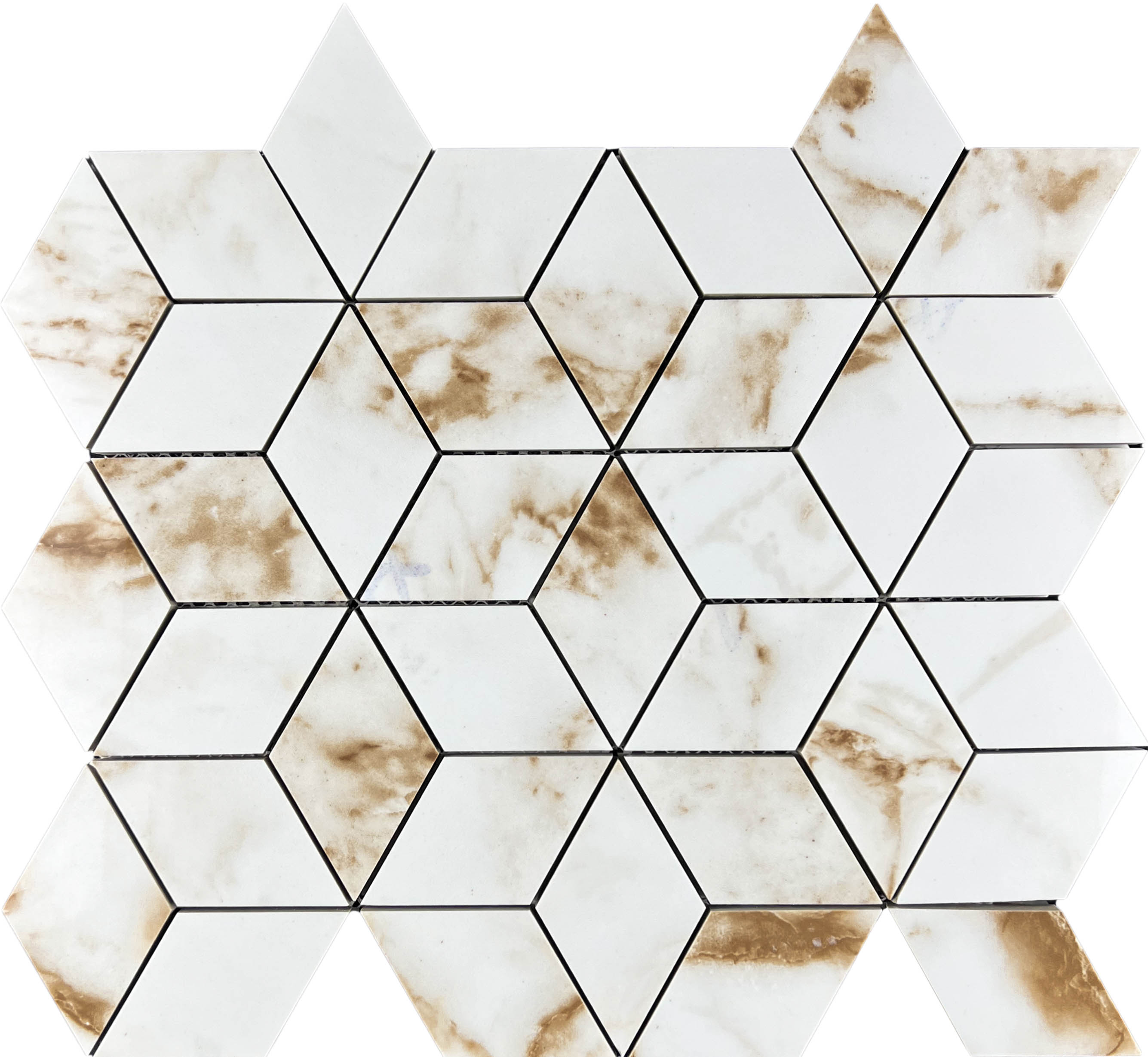 Mosaic Tajmahal Shine 3D Diamond 37.1x34.7 Velsaa