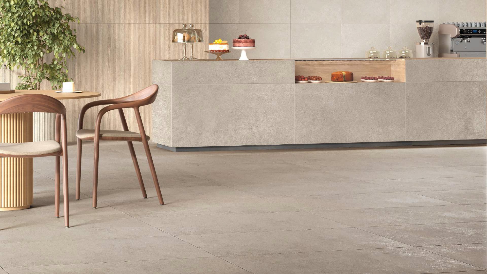 K958009R0001VTER UrbanChic Темно-серый Матовый R10A Ректификат 60x120 Vitra фото 3