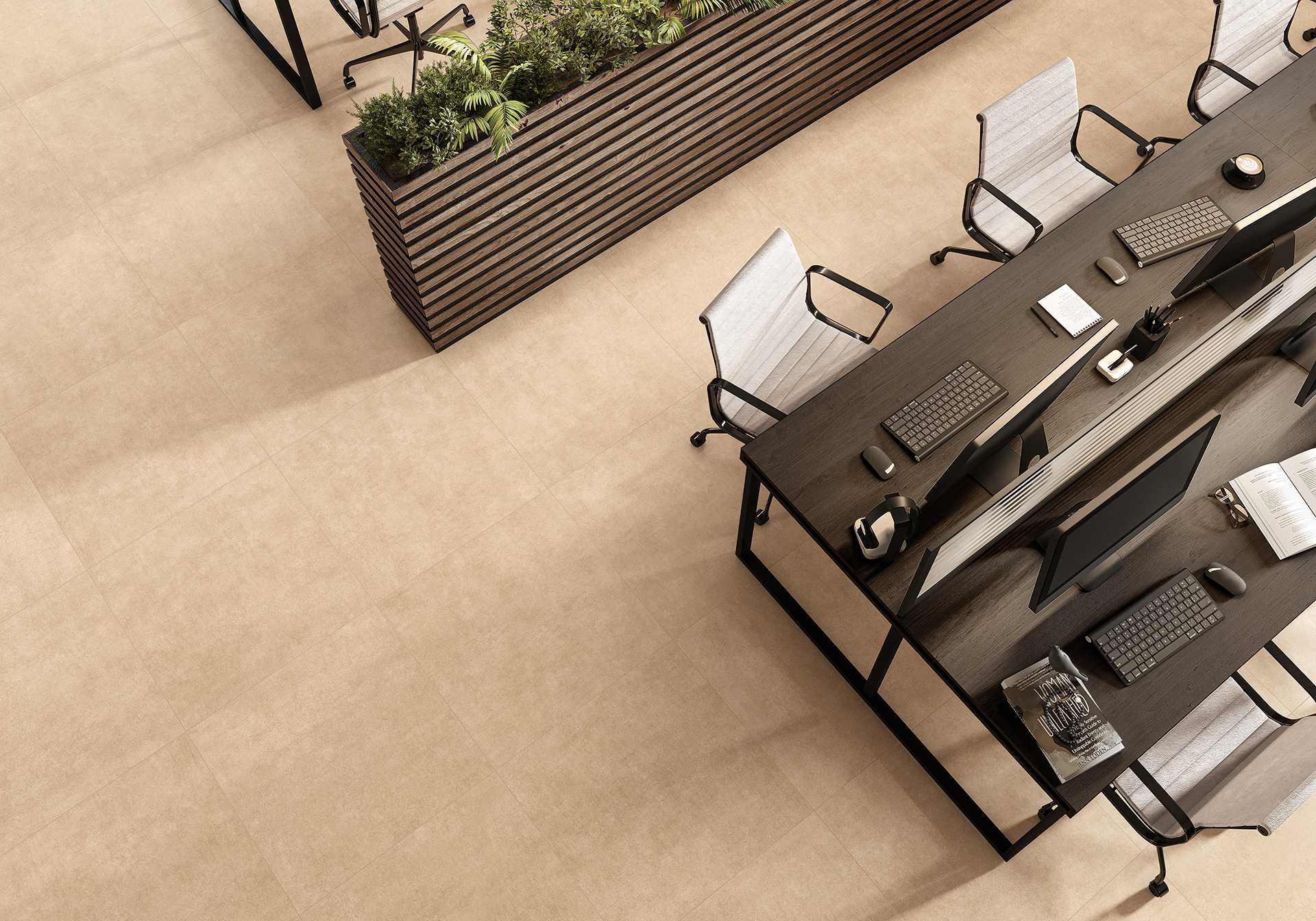 GFU04BLN04R Berlin матовый 600x600x9,5 Alma Ceramica (Уралкерамика)