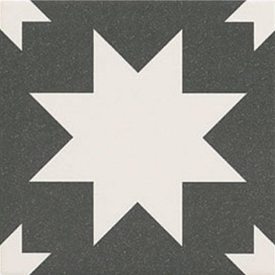 Fired Star Black Mate 20x20 Mainzu