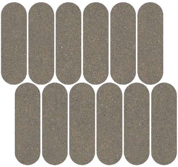 ID146 Джиминьяно наборный коричневый матовый 30x32 Kerama Marazzi
