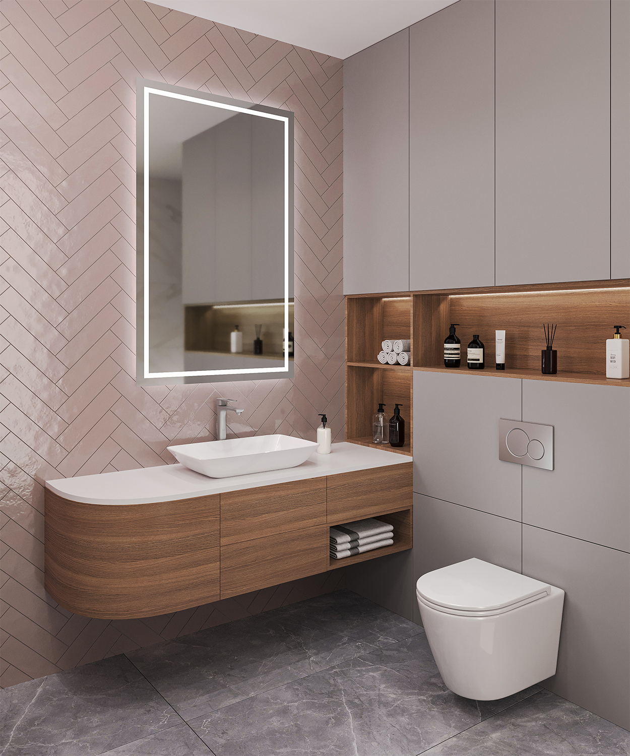 Liguria Grey 7.5x30 Decocer