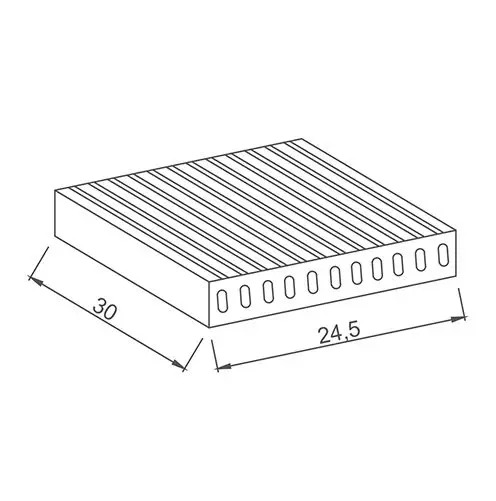 K807 Система туннельного канала Cobalt 24,5x30 Serapool фото 2