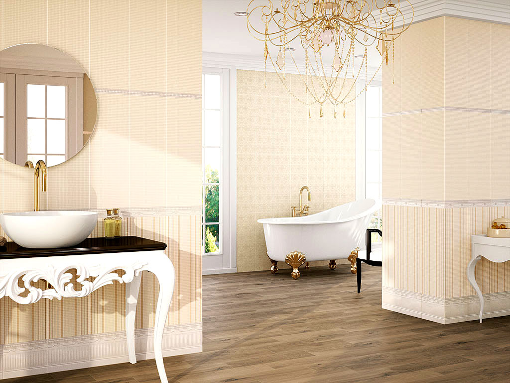 Loire Moldura Candes Ivory 5x25 Ape Ceramica