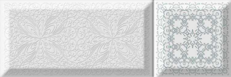 Provenzal Deco Blanko 10x30 Absolut Keramika