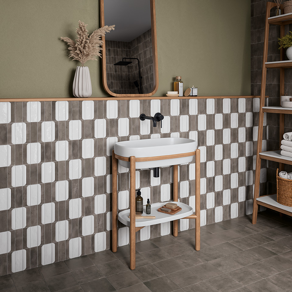 138705 Bow Off White Gloss 5.2х16 DNA Tiles фото 20
