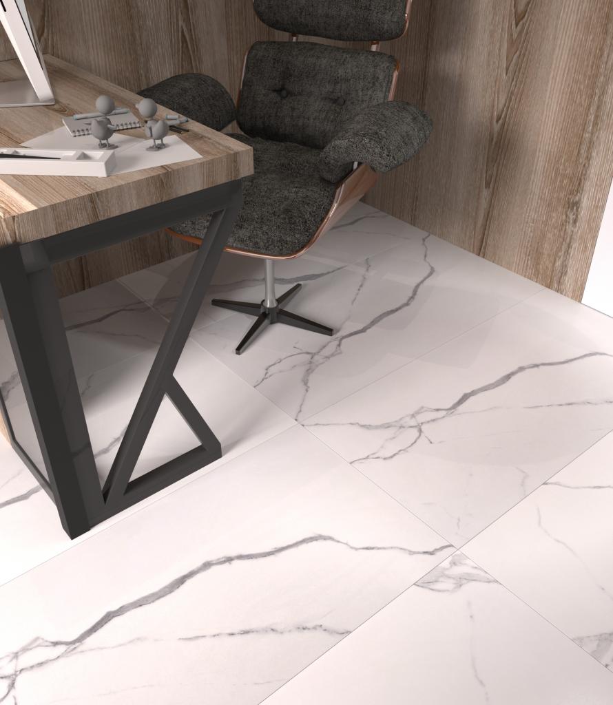 Statuario Tile Kraft