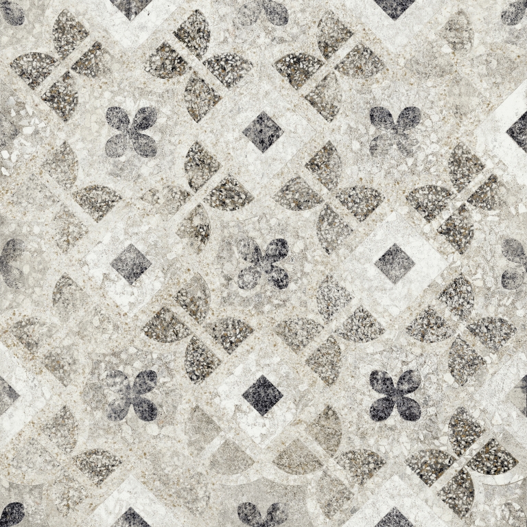 128752 Orangerie Florio Deco Naturale Rettificato 60x60 Naxos