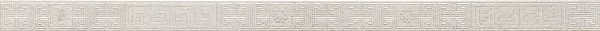 261130 GREEK LISTELLO BIANCO 4x80 Versace (Gardenia Orchidea)