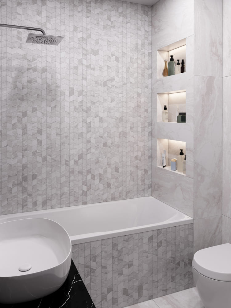 Mosaic Antisky Hexagone 28x33 Velsaa
