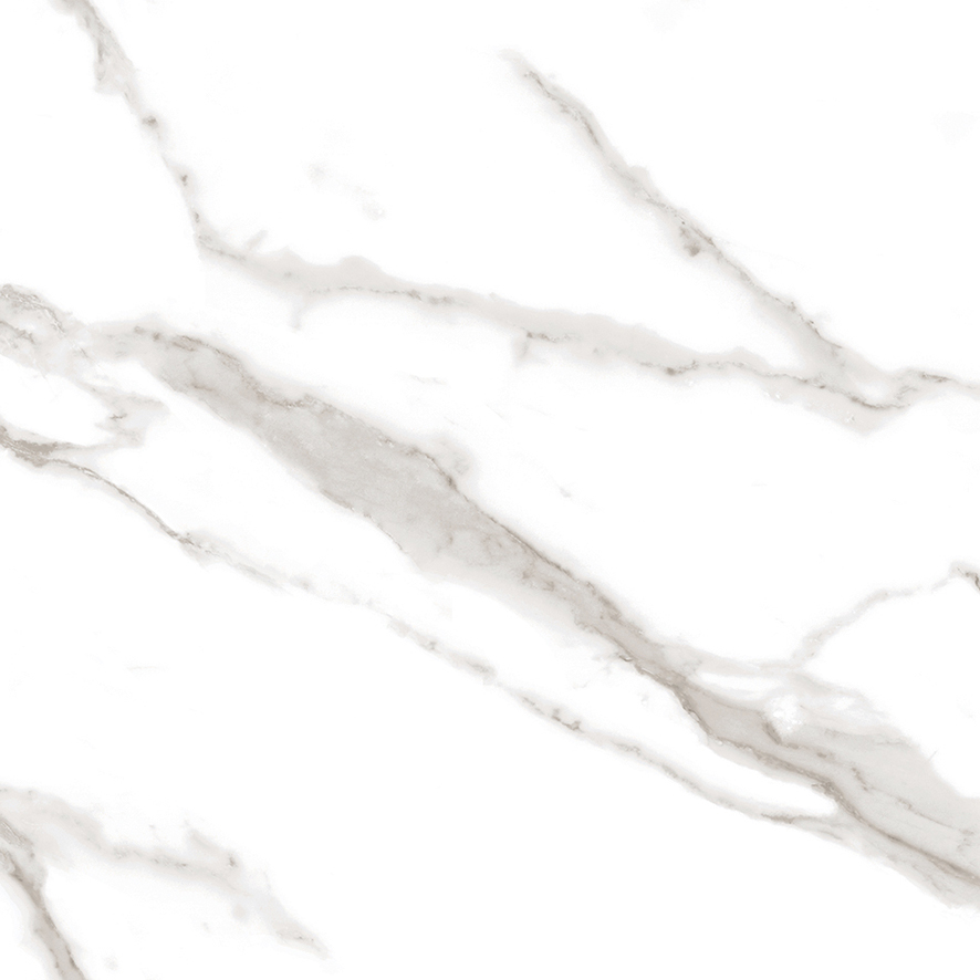 Calacatta Sharp Silver Белый Полированный 60х60 Ceradim