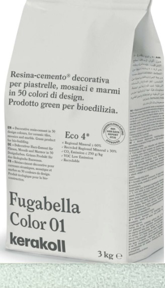 Fugabella Color затирка для швов 18 3кг Kerakoll