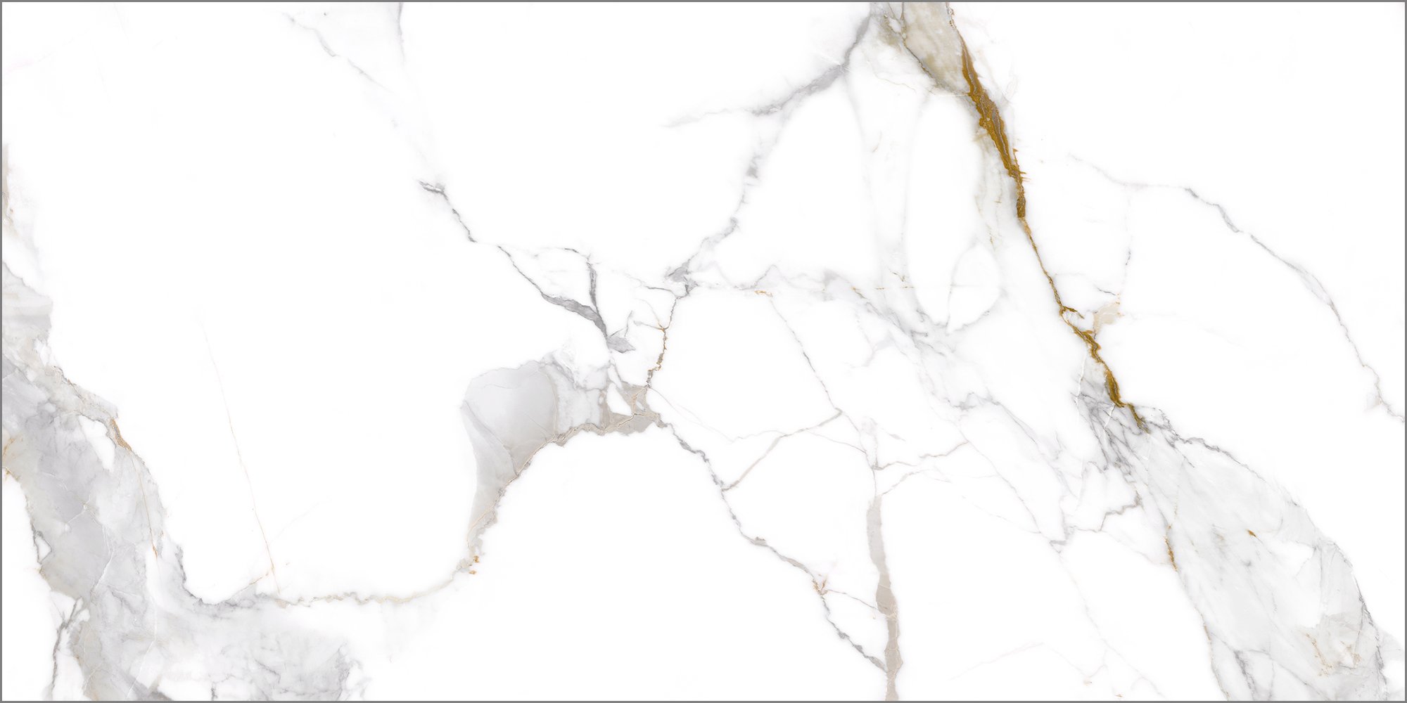 GT40806103MR Calacatta Imperial GT Белый 40x80 Global Tile