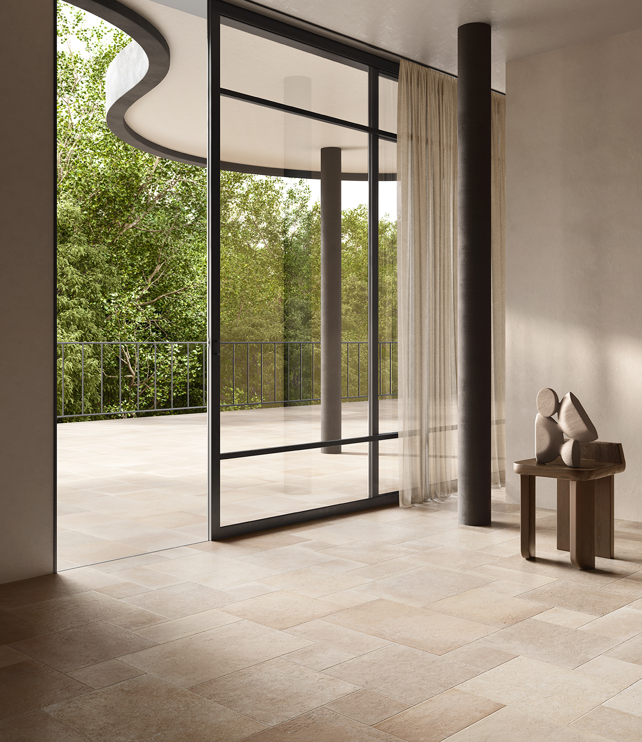 1086528 Italica Modulare 39 Terra Dolce (комплект 2шт 20x20, 1шт 20x40, 2шт 40x40, 1шт 40x60,8) CIR