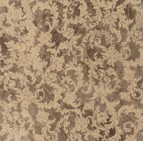 240707 MODULO BAROCCHINO MARRONE 58,5x58,5 Versace (Gardenia Orchidea)