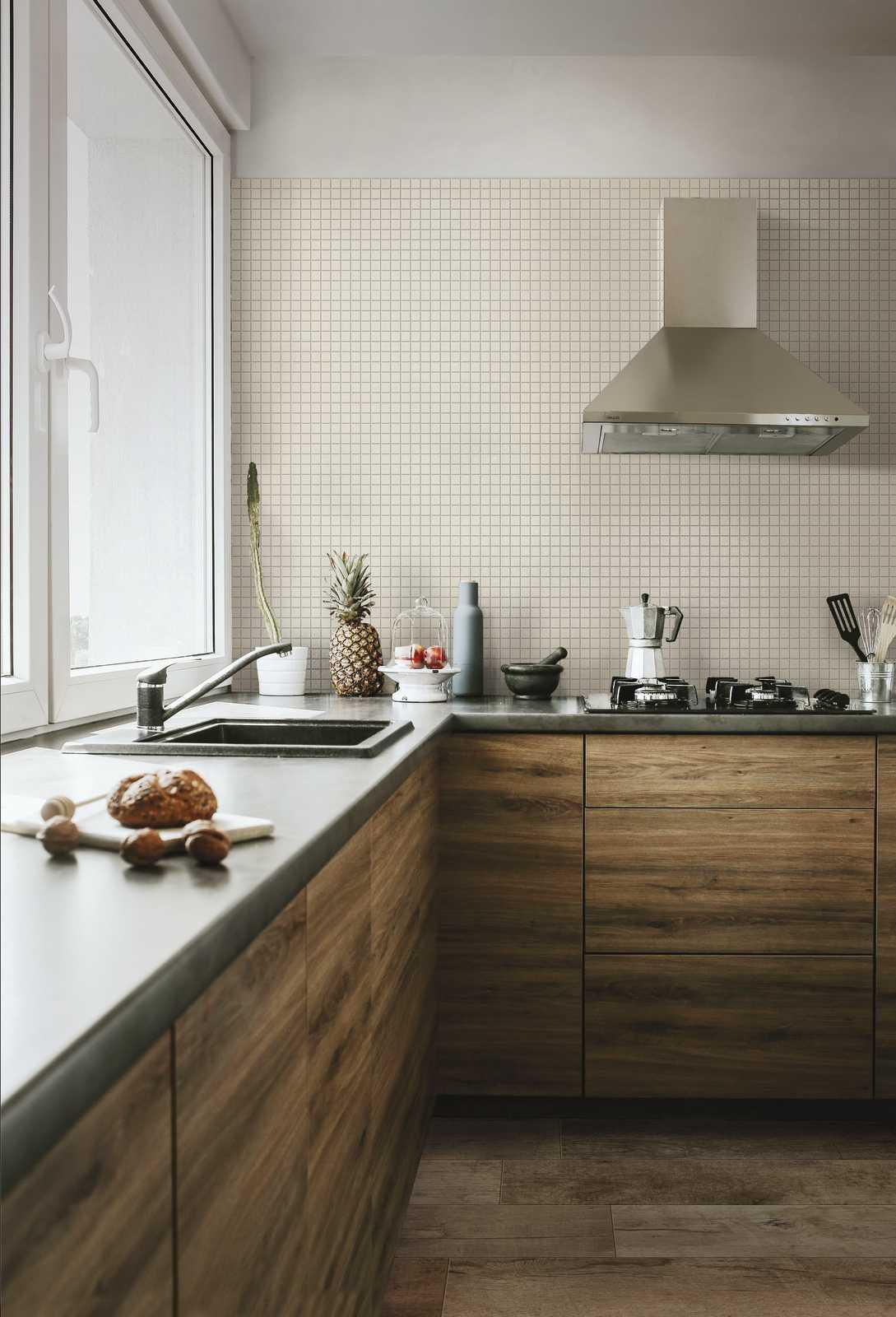 M12C Outfit Red Struttura Tetris 3D 25x76 MARAZZI Italy