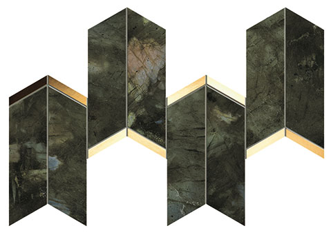 9MCO Marvel Chevron Brasil Green 17x41,4 Atlas Concorde