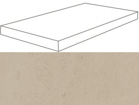 620070001090 Sand Scalino Angolare DX Lap 33x120 Atlas Concorde Russia