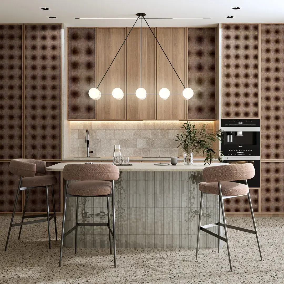 KMD2MSM004BN Декор Фес мозаичный коричневый глянцевый 15x15x0,77 Kerama Marazzi фото 8