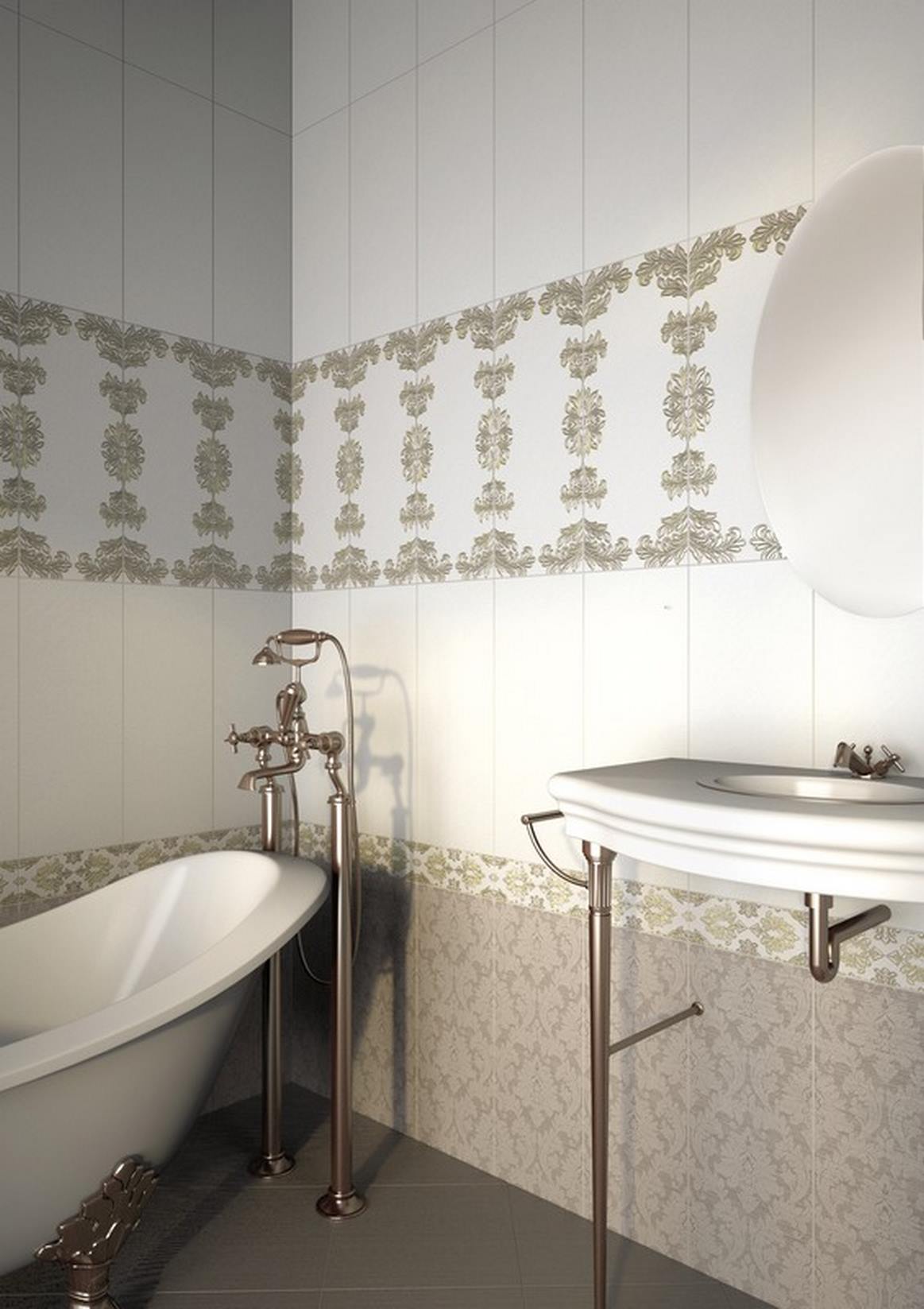 Chateau Mocca Border Lis 20.1x8 Azori